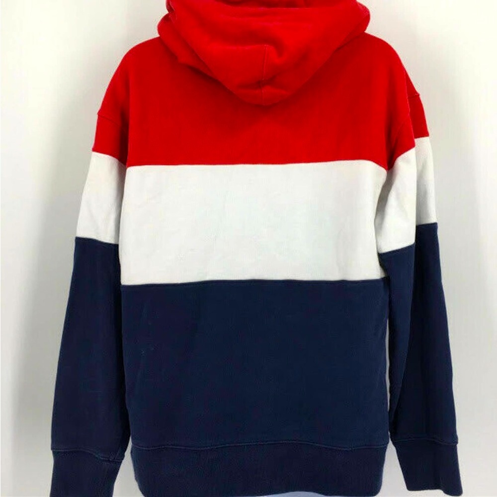 Levi's Colorblock Sport Hoodie L Logo Cotton - Picture 5 of 5